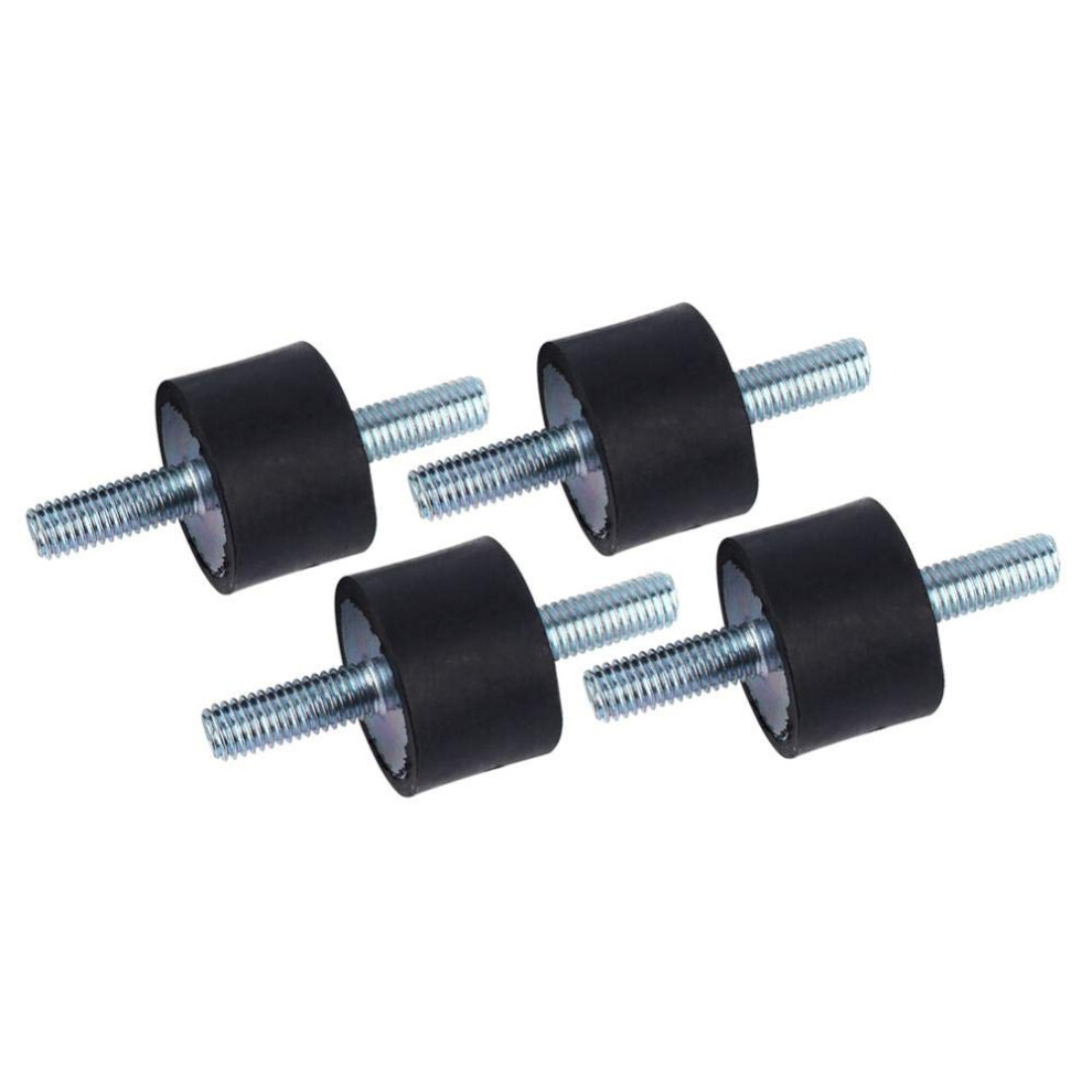 4Pcs M8 30 * 20 Anti Vibration Rubber Mount Shock Damper Air Compressor Pump Buffer Shock Absorber 739551099897