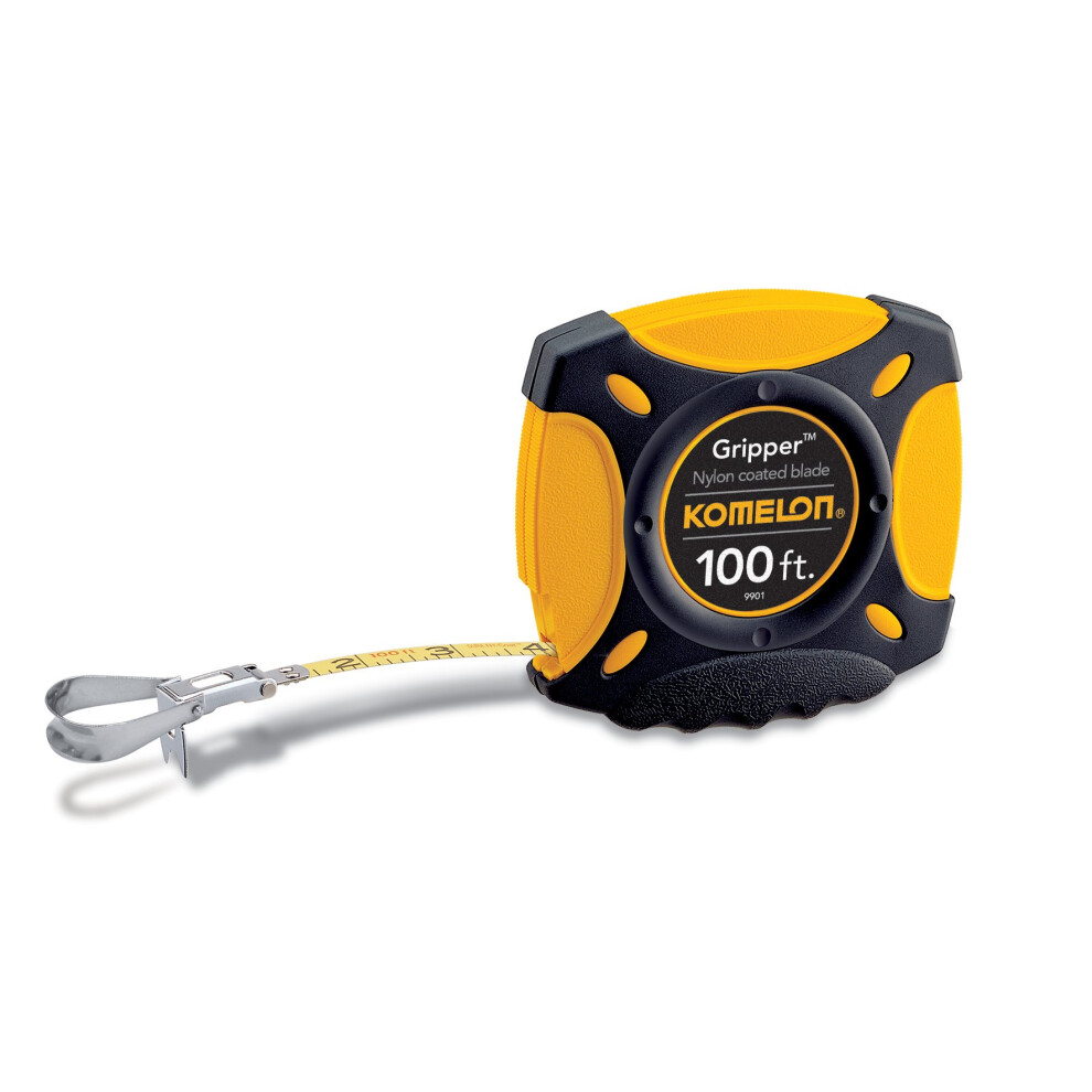 Photos - Tape Measure and Surveyor Tape 9901 Gripper Closed Case Long Steel Tape Measure, 100-Feet