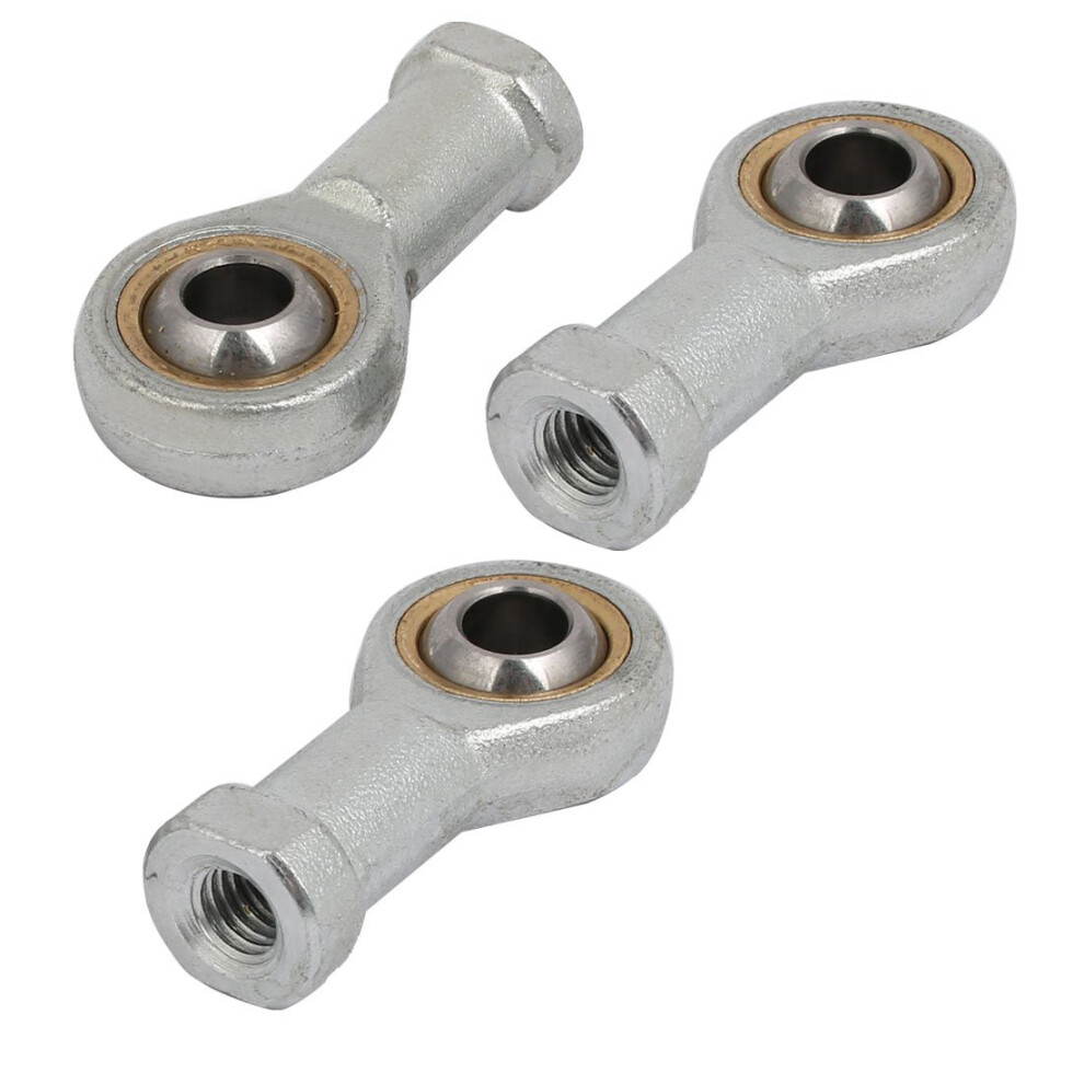 Sourcingmap M8 Female Thread 45# Steel Swivel Ball Joint Rod End Bearing 3Pcs 605322558767