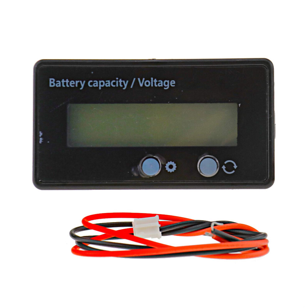 Lcd Voltage Voltmeter Monitor, Digital Voltage Monitor Meter Battery Capacity Tester 6973555824671