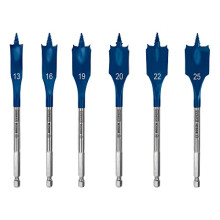 Trousse mit 6 flachen Meißeln SelfCut Speed 13 - 25 mm - BOSCH EXPERT - 2608900333