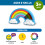 Learning Resources Rainbow Visual Timer for Kids, Sensory Timer for Autism, ADHD, 5 Time Increments, Light or Dark Mode, Ages 3+ 5