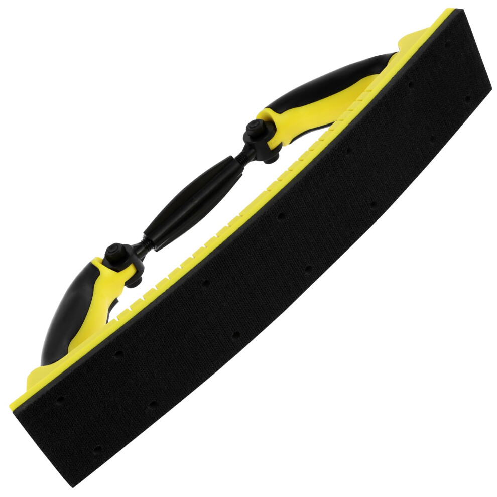 Manual Sanding Tool For 70Mm Mesh Sand Adjustable Flexible Drywall Sanding Block With Handle Rectangular Arc Sanding File Block Grinding Tool For 6416064888418