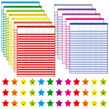 12 csomag tbbsznu, szraz trls sztnzo tblzata/munkja/felelossg/iskolaltogats/hzi feladat elorehaladst kveto diagram 2112 jutalomcsill