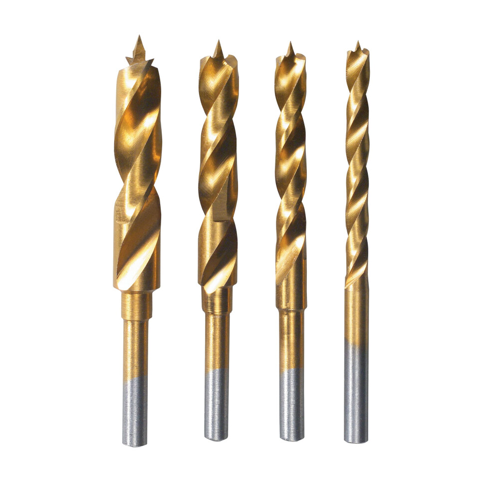 Dremel 631 Brad Point Bits, 4 Pieces