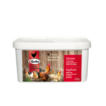 Hobby Farming Egg Food 2 kg - Chicken Feed - Protein-rich concentrate & condition feed for chickens, quails & poultry such as laying hens - With