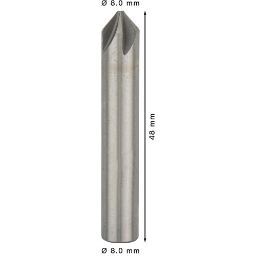 Bosch 2608596664 8/M3/48/6 mm Countersink Bits 2