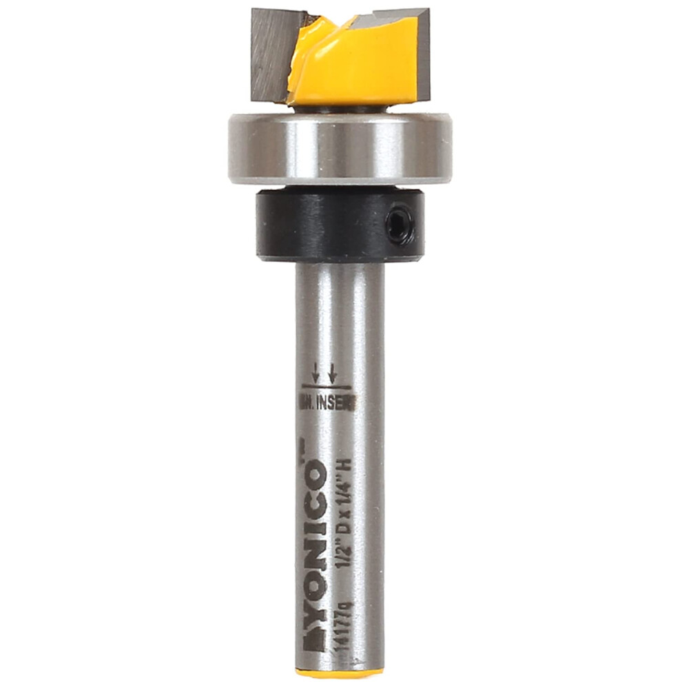 14177Q 1/2-Inch Diameter Offset Flush Trim Template Router Bit 1/4-Inch Shank 765573833393