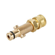 T&F Adapter and Pressure Washer Copper Foam Cannon Bottle Connector Brass Female Adaptor of Snow Foam Lance Gun Pot for Nilfisk Gerni Series