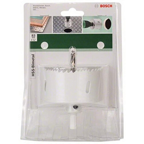 Bosch Scie-trépan HSS bimetallo BOSCH - Ø 83 mm - per forare