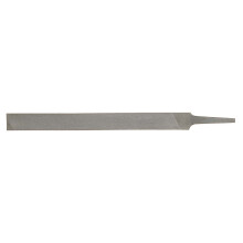 1-100-08-2-0 Hand Second Cut File 8in , Gray