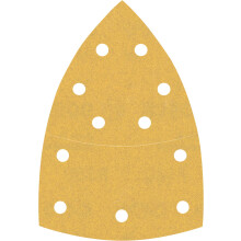 Professional 10x Expert C470 Sandpaper (for Hardwood, Paint on wood, 102x62, 93 mm, Grit 180, Accessories Multi Sander)