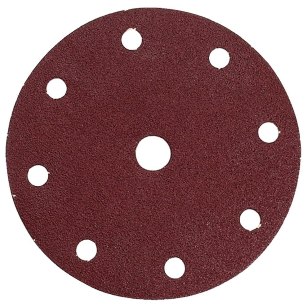 P-32655 Velcro Backed Abrasive Discs - 6" Red