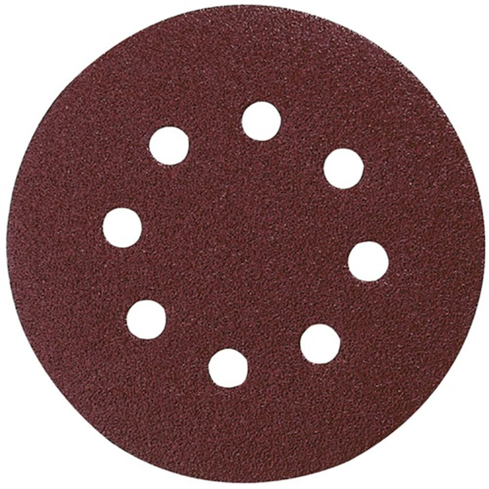 P-43658 Velcro Backed Abrasive Discs - 5" Red