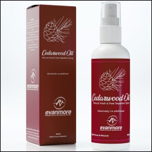 Cedarwood Oil Moth Repellent Repeller Spray Natural Safe Clothes Carpet Curtain Moths Insect pests 100ml Prevention Deterrent Wardrobe Cupboard