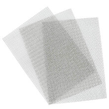 3pcs 304 Stainless Steel Woven Wire 8 Mesh, A4 Rodent Proof Metal Mesh Sheet 2.375mm Hole Great for Airbricks - A4 (210 x 300mm)