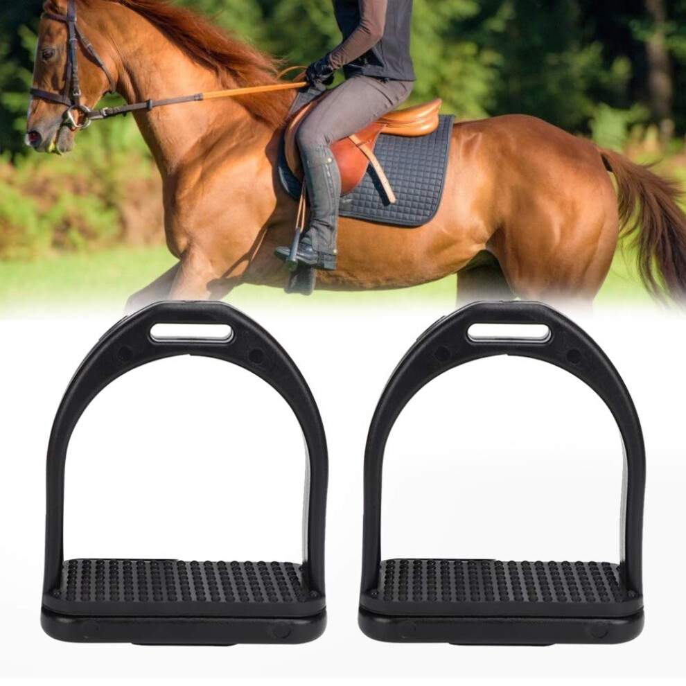 Photos - Equestrianism 2PCS Horse Stirrup High Strength Horse Riding Stirrup Safety Stirrups Equestrian Stirrups Treads with Non-slip Rubber Pad (S
