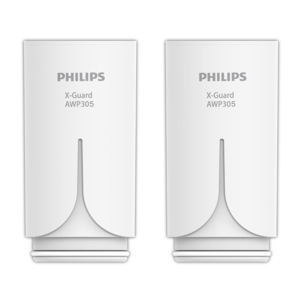 Water On Tap Water Filter cartdridge AWP305P2/10, DOUBLE PACK, X-Guard microfiltration reducing up to 99% of chlorine and taste-impairing substances