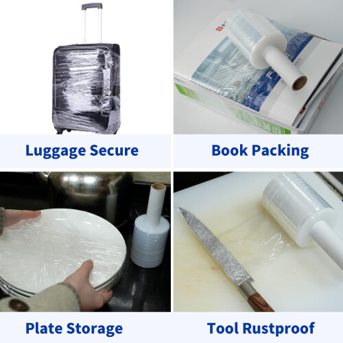 Hand Stretch Film Pallet Wrap | Easy, Everyday Wrapping Use - U.S. P&W