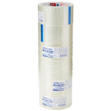 tesapack 57167-00000-05 Packing Tape, Strong Packaging Tape for Medium to Heavy Parcels and Boxes, 66 m x 50 mm - Clear, Pack of 6