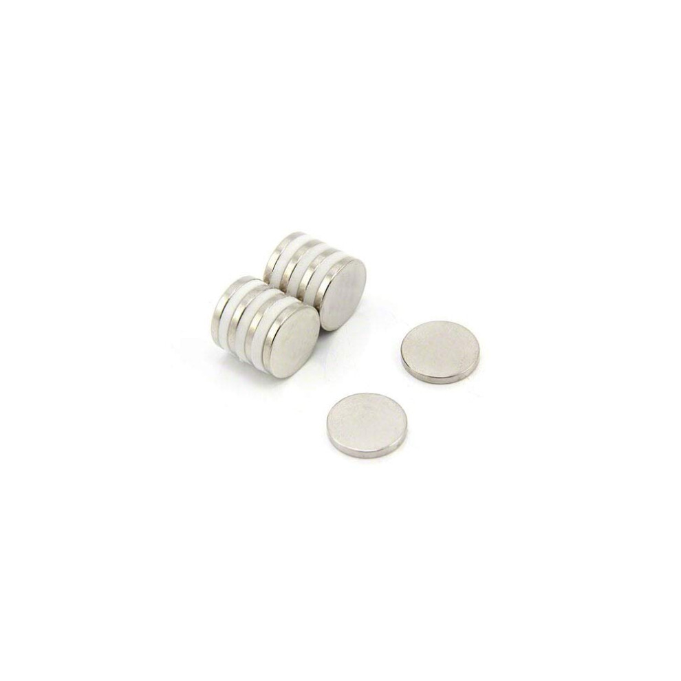 Samarium Cobalt Magnet For Motors, Electric Motors, Turbo Machinery And Sensors - 15Mm Dia X 2Mm Thick - 1.4Kg Pull - Pack Of 10 5055641228516