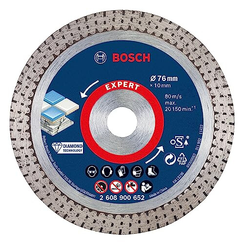 Bosch Snijschijf - Geprofileerd - Bosch - Diameter 76 mm 1