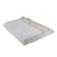 Welding and Grinding Protective Blanket Uncoated Fiberglass, 1m x 1m 550C working temp, with grommets for hanging J2711