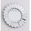 Comfy Living (60cm x 60cm) Round Sunburst 3D Effect Mirror 2 Sizes 1