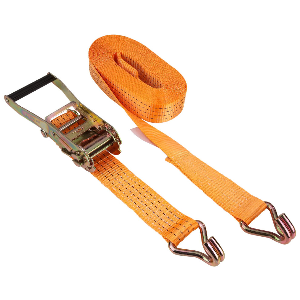 Kerbl Orange 37144 Ratchet Lashing Strap 2 Parts 50 Mm X 6 M Maximum Load 4,000 Kg