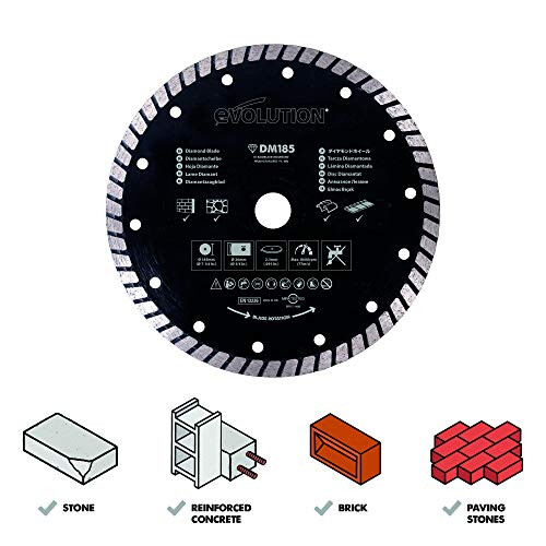 Diamond Blade, 185 mm, Black 1