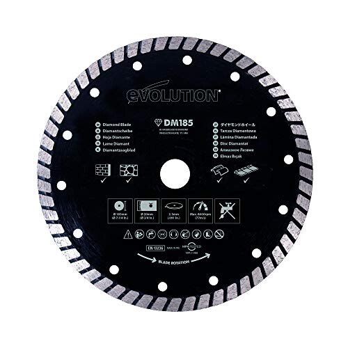Diamond Blade, 185 mm, Black