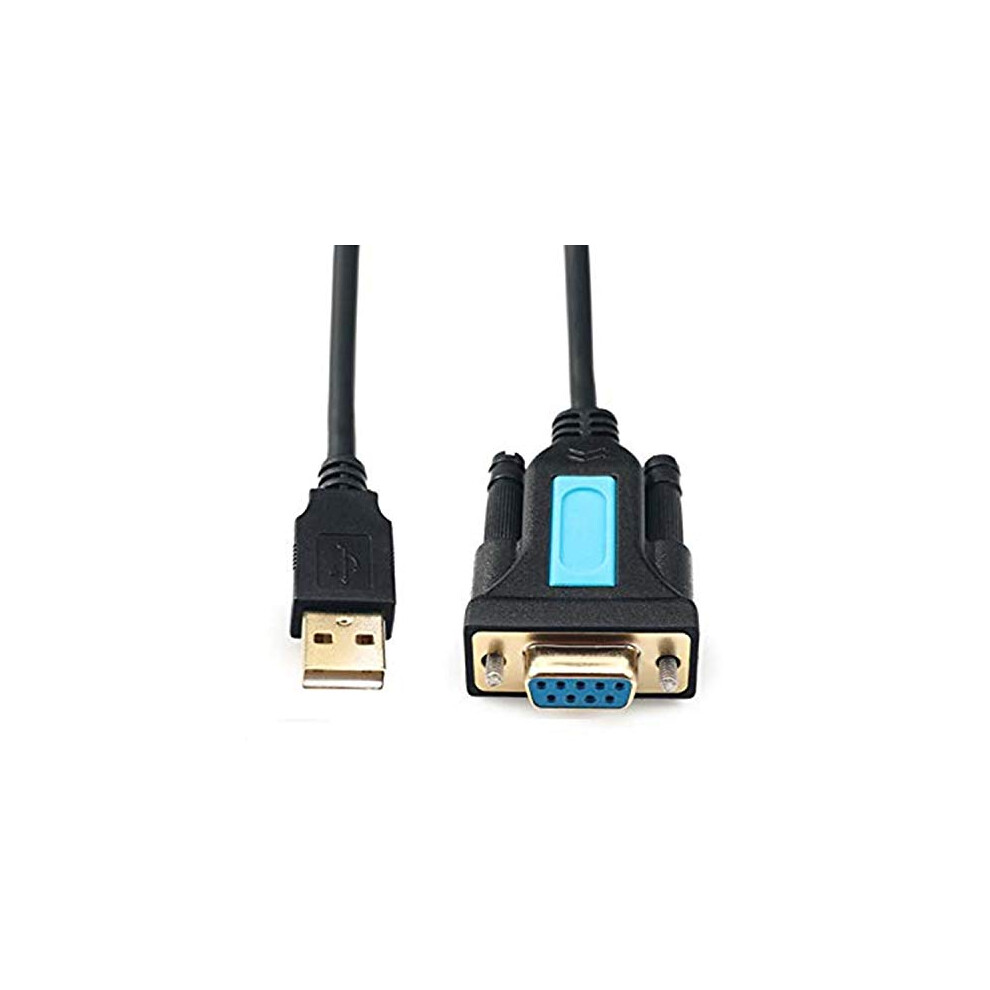 Usb To Rs232 Adapter With Prolific Pl2303 Chipset 6Ft 2M Usb 2.0 Male To Rs232 Db9 Serial Male With Rs232 Adapter Female Cable For Windows Xp,Windows 701385667092