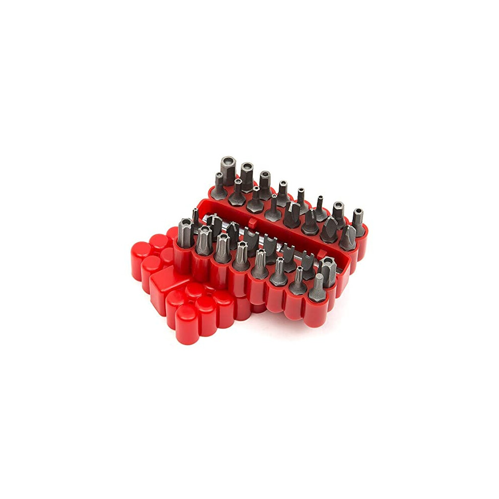 33 Piece Security Bit Set Tamper Proof Torx Hex Star Screwdriver