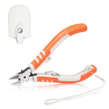 Flush Cutting Diagonal Cutters Tapered Head 5 Inches Diagonal Cutting Pliers Ultra Sharp Model Sprue Wire Clippers Electrical Wire Cutter Side Cutting