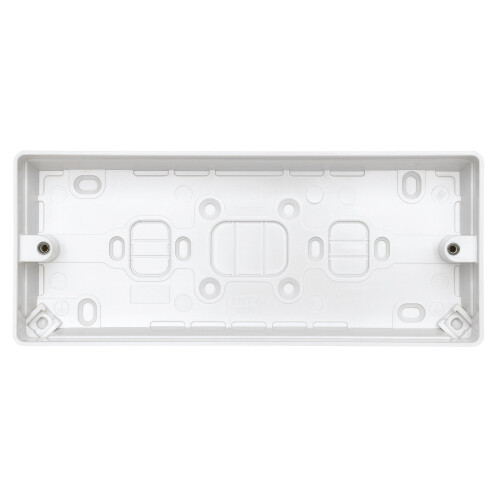 K2153WHI 3-Gang 30mm Surface Box