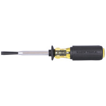 6013K Slotted Screw-Holding Screwdriver, 3/16-Inch Split-Blade Flat Head Driver, Positive Gripping Action, Cushion Grip Handle