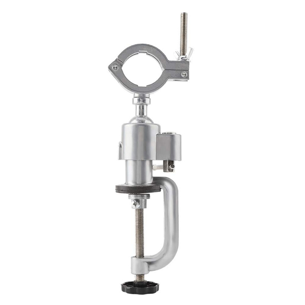 Electric Grinder Holder Electric Drill Stand Aluminum Alloy Clamp Bench Vise for Woodworking Rotary Tool