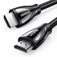 Cavo intrecciato con connettori HDMI 2.1 8K/4K, 3 m, nero.