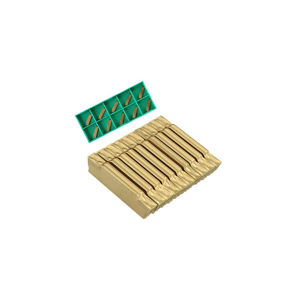 10Pcs Mgmn200-G 2Mm Carbide Inserts For Mgehr/Mgivr Grooving Cut Off Tool Turning Tool 7697273863505