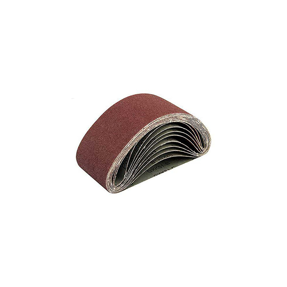 5 Pack Aluminum Oxide Sanding Belts, 4 * 36 Inch Belt Sander Belts 80 Grits For Sanding Wood,Metal And Paint 633183486851