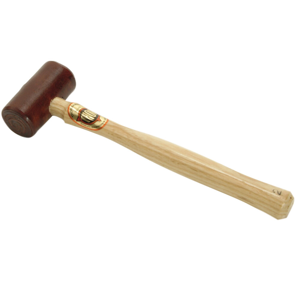 Thor Hammer Company 108 Rawhide Mallet Size 0, Brown