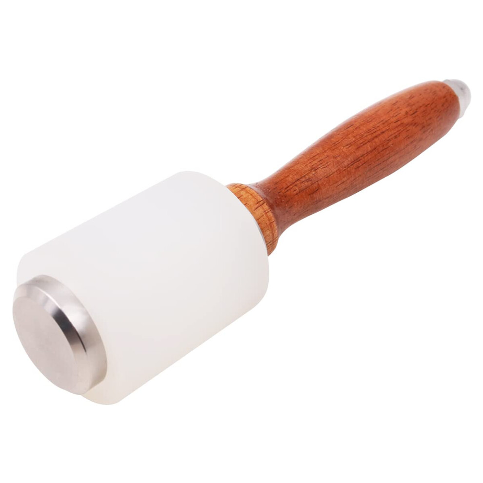 Leather Nylon Mallet Leather Carving Hammer Sew Leather Cowhide Tool With Wooden Handle 713310698484