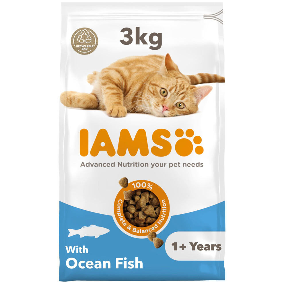 Iams Advanced Nutrition Adult Cat With Ocean Fish - 3Kg - Image 6
