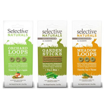 SELECTIVE NATURALS MIXED VARIETY SMALL ANIMAL RABBIT TREATS STICKS LOOPS