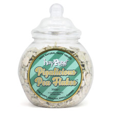 Pigalicious 300g Pea Flakes for Guinea Pigs - Guinea Pig Treats - Peaflakes for Hamster Treat, Rat or as Rabbit Treats Boredom Breaker - Guinea Pig