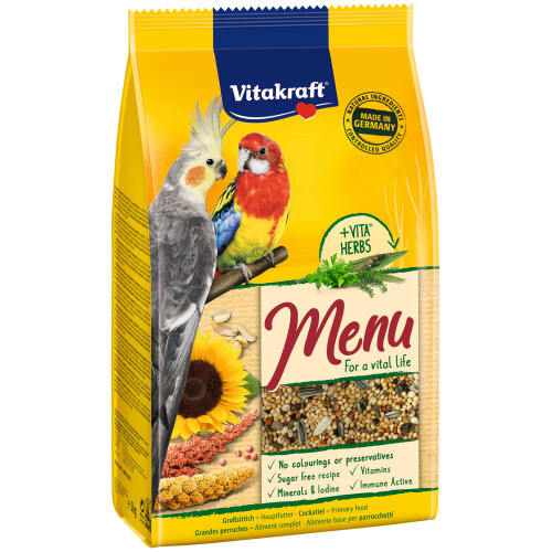Premium Menu Cotorras 1 kg 1000 g 1