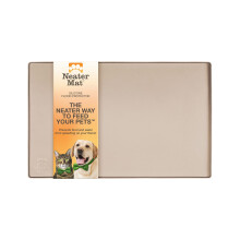 Neater Mat Neater Pet Brands - Tapete de Silicone à Prova d'Água para Comedouros (Cappuccino, 40 x 25 cm)