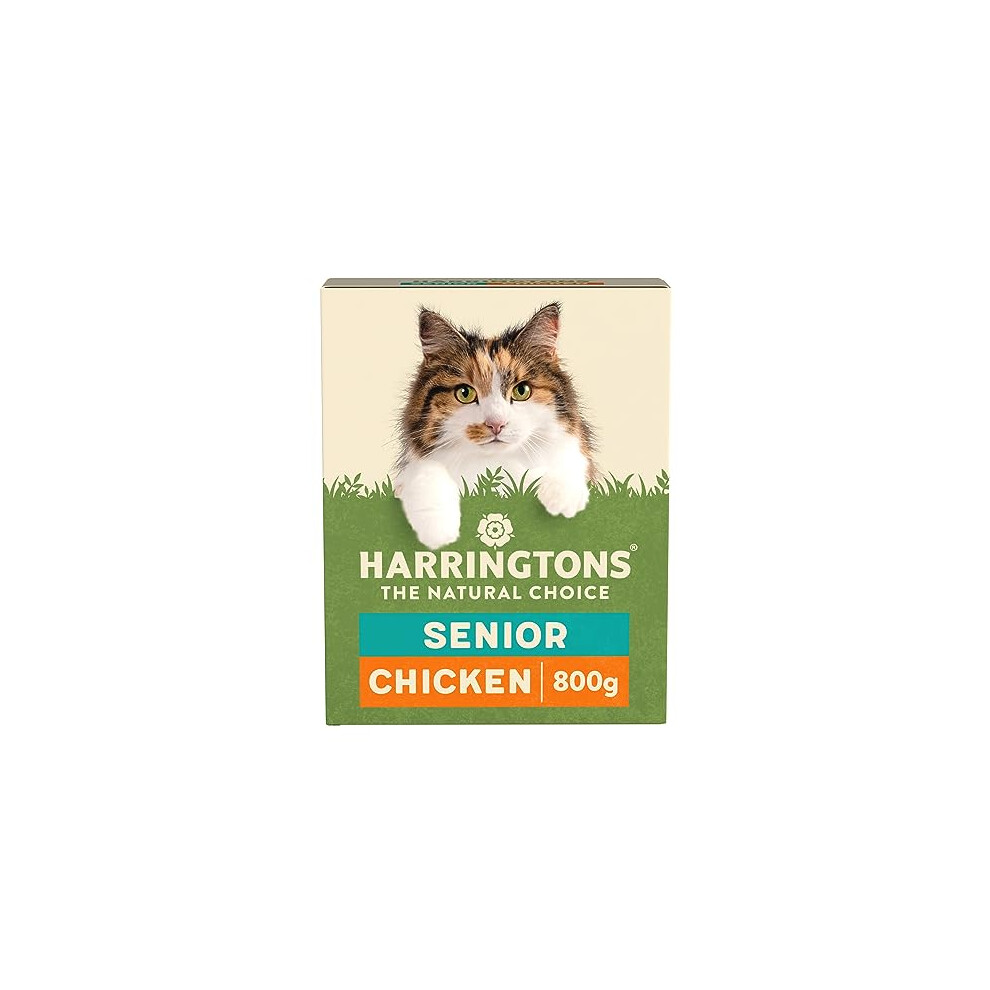 Complete Senior Dry Cat Food with Freshly Prepared Chicken - 5x800g