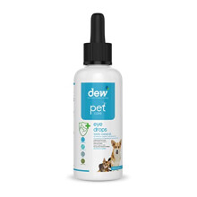 Pet Eye Drops 65ml | Allergy Friendly Treatment for Gunky, Dry or Swollen Eyes in all Pets | 100% Natural Antibacterial Eye Drops for Dogs & Cat Eye