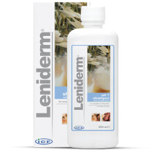 | Leniderm Dog Shampoo for Itchy Skin Relief | Cat & Dog Shampoo and Conditioner for Pets with Sensitive Skin | 250 ml